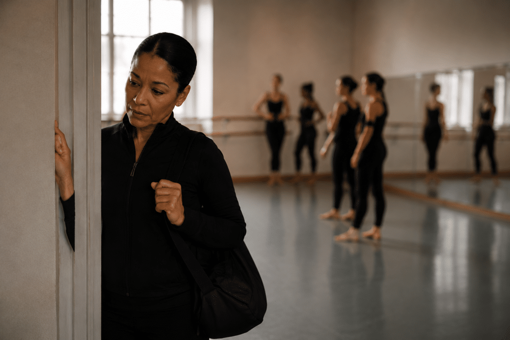 Grupo disfrutando en clases de baile para adultos en Sabarís HuslingDance